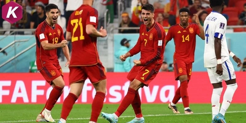 Đội hình dự kiến Tây Ban Nha và Ả Rập Xê Út
