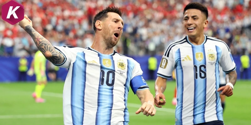 Vai trò thủ lĩnh của Messi trong đội hình Argentina
