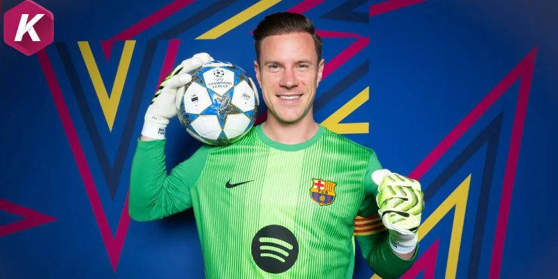 Ter Stegen đánh mất phong độ sau chấn thương