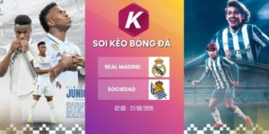 Tỷ lệ kèo Real Madrid vs Sociedad - La Liga, 27/08/2026